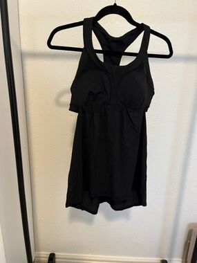 lululemon athletica Black Racerback Tank Top